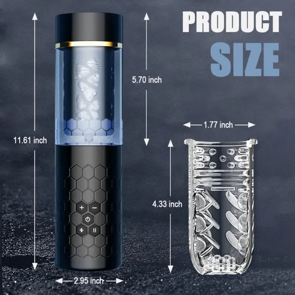 Playfulsextoy Male Sex Toys | 10 Thrusting Spinning Suction Technical Sense Male Masturbator