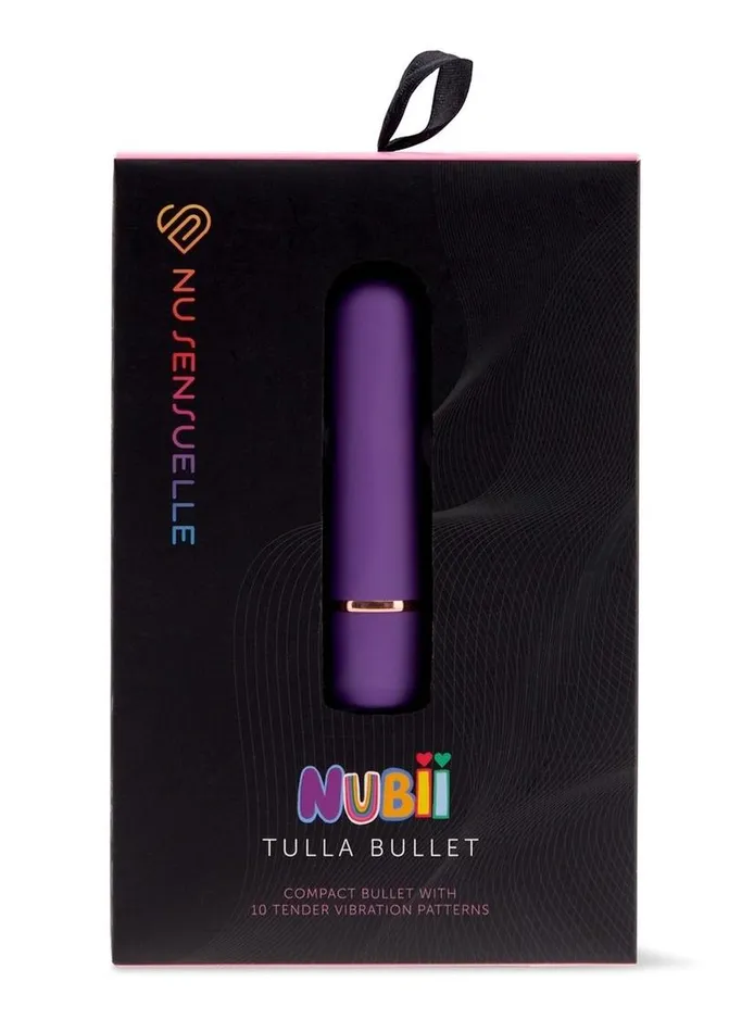 Nu Sensuelle Tulla Nubii Rechargeable Silicone Bullet Nu Sensuelle Female Sex Toys