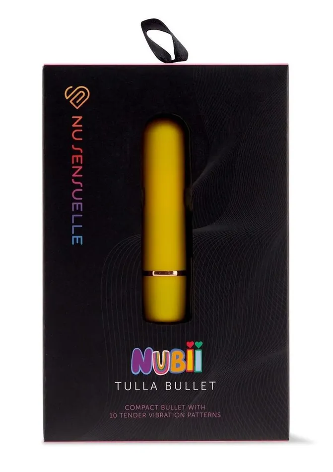 Nu Sensuelle Tulla Nubii Rechargeable Silicone Bullet Nu Sensuelle Female Sex Toys