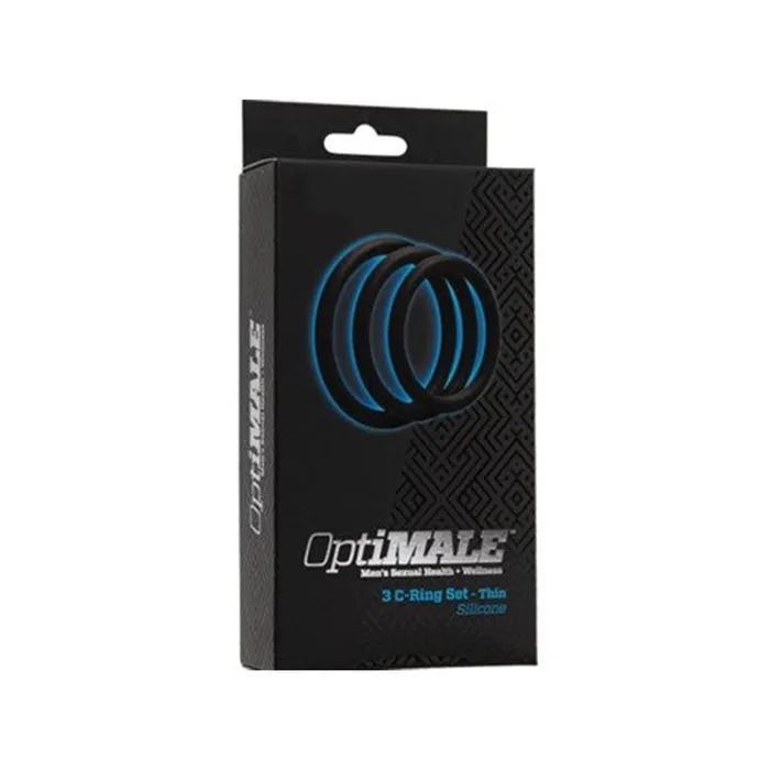 OptiMALE 3 CRing Set Thin OptiMALE Male Sex Toys