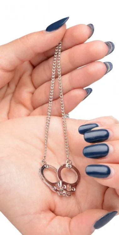 Master Series Cuff Her Handcuff Necklace XR Brands Female Sex Toys