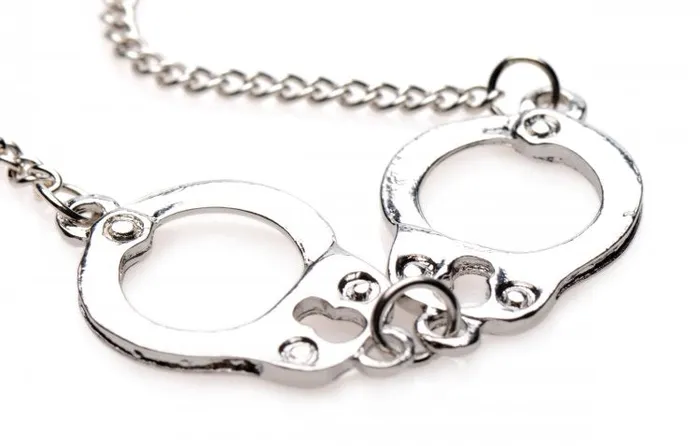 Master Series Cuff Her Handcuff Necklace XR Brands Female Sex Toys