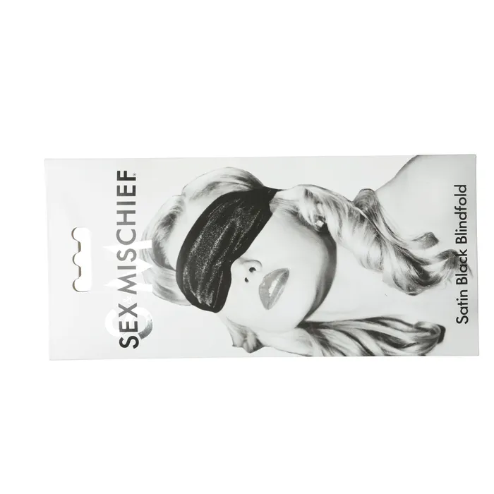 Sportsheets Anal Sex and Mischief Satin Blindfold Black Sportsheets Anal Sex and Mischief Satin Blindfold Black
