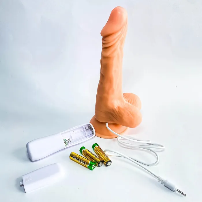 Female Sex Toys Eccentric Playroom Essentials Perfect Orgasm Rotating Dildo with Remote 20 cm
