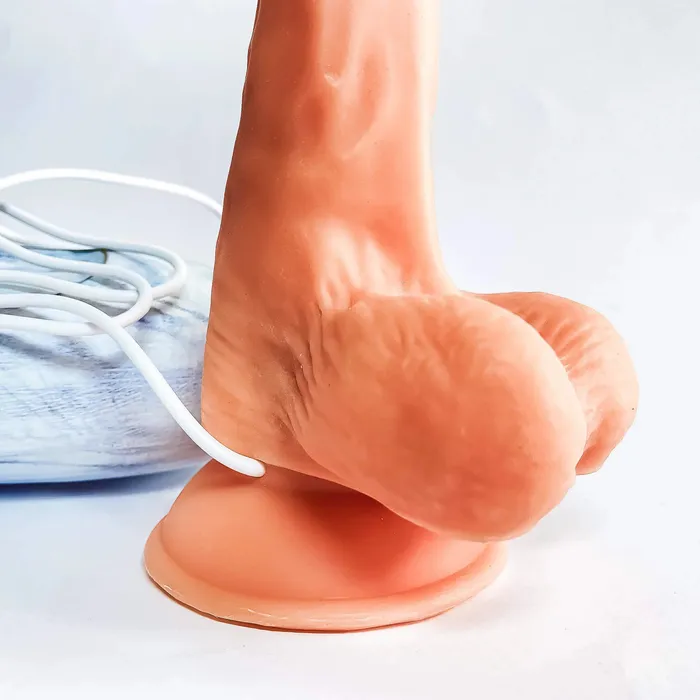Female Sex Toys Eccentric Playroom Essentials Perfect Orgasm Rotating Dildo with Remote 20 cm