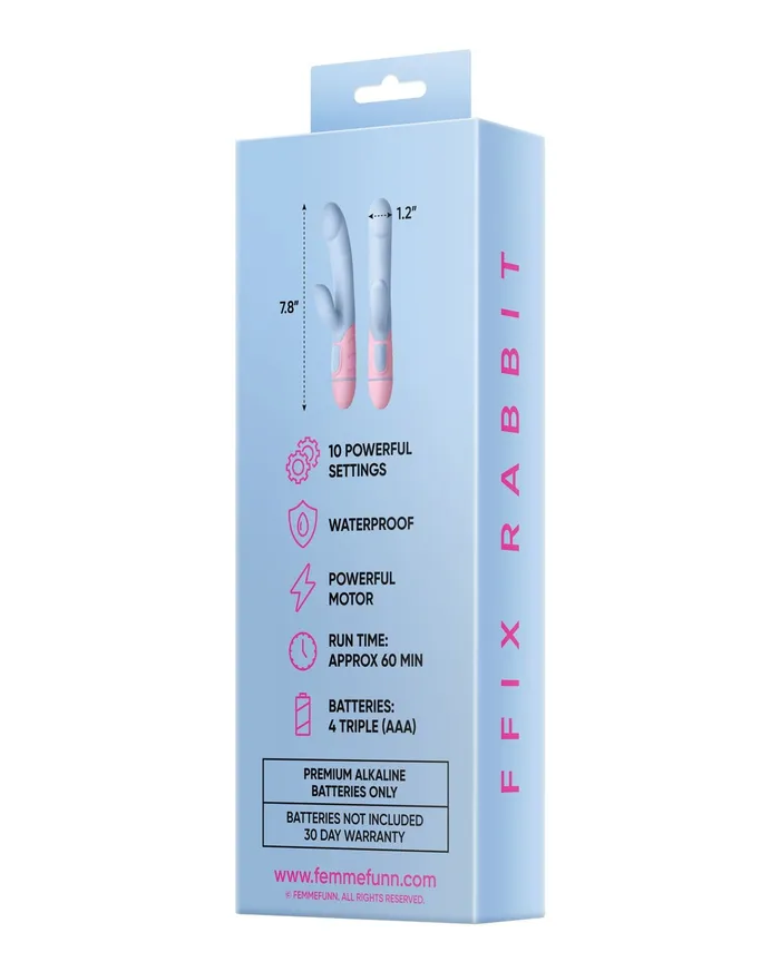 FemmeFunn Vibrators Ffix Rabbit