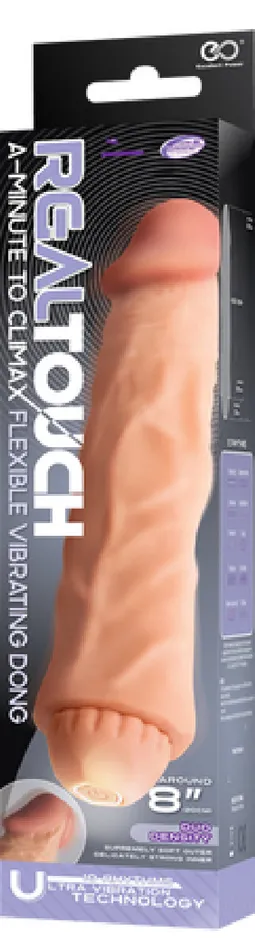 Nanma Dildos Flexible Vibrating Dong 8 Flesh Sex Toy Adult Pleasure
