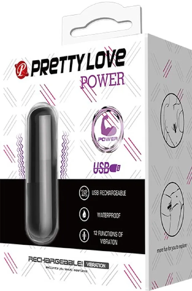 Rechargeable Power Bullet Pretty Love Female Sex Toys Rechargeable Power Bullet Pretty Love Female Sex Toys
