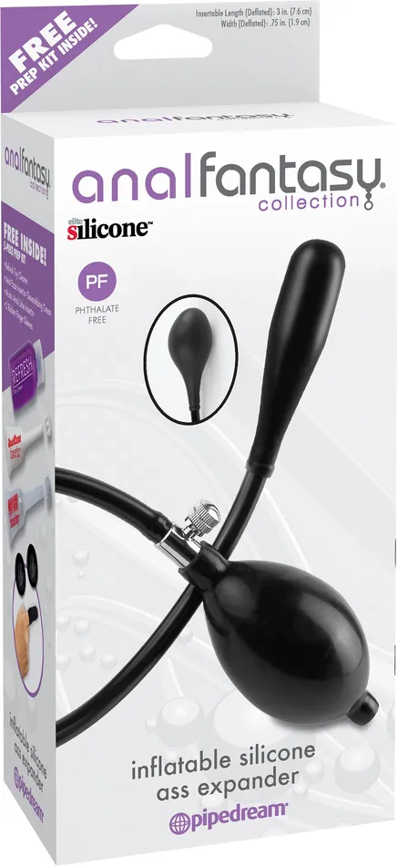 Anal Fantasy Inflatable Ass Expander Silicone Pipedream Products Male Sex Toys