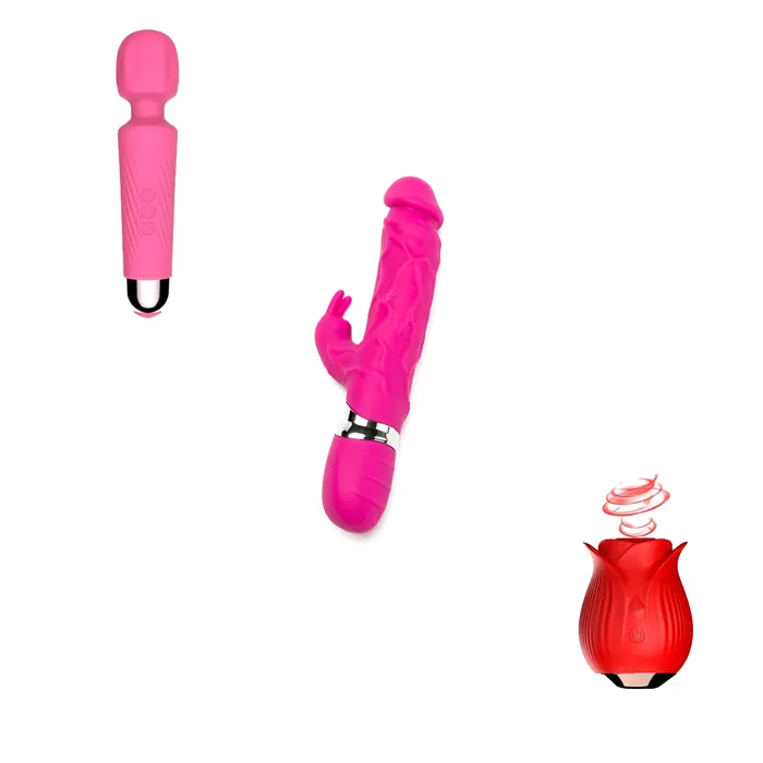 Ultimate 3 in 1 Pleasure Bundle Rose Suction Toy Python Vibrator and Classic Wand Pleasure Passion Vibrators Ultimate 3 in 1 Pleasure Bundle Rose Suction Toy Python Vibrator and Classic Wand Pleasure Passion Vibrators
