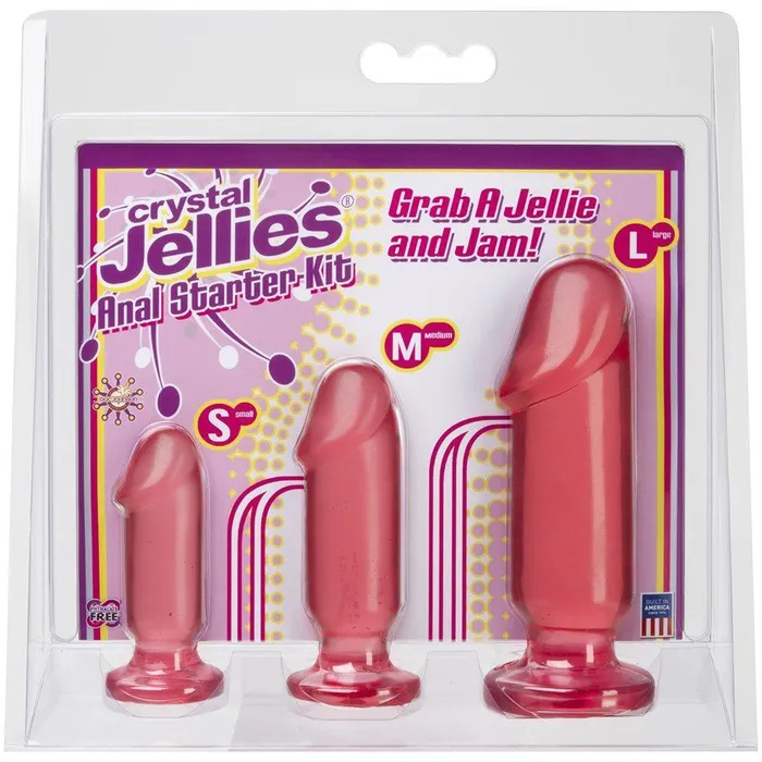 Anal Doc Johnson Crystal Jellies Anal Starter Kit