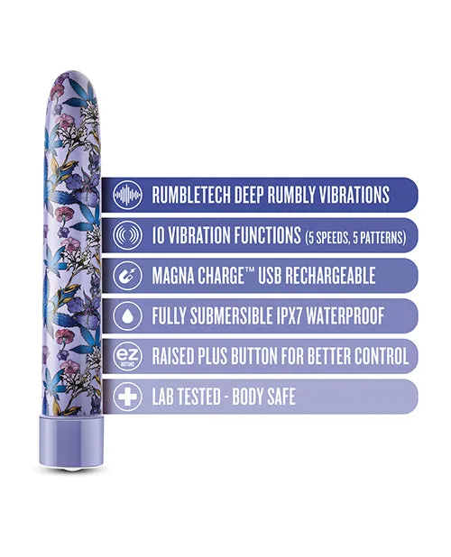 Blush Blush Limited Addiction Floradelic 7 Rechargeable Vibe Vibrators