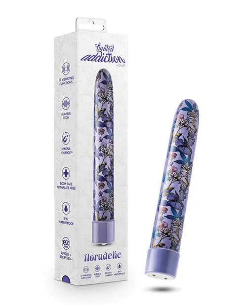 Blush Blush Limited Addiction Floradelic 7 Rechargeable Vibe Vibrators