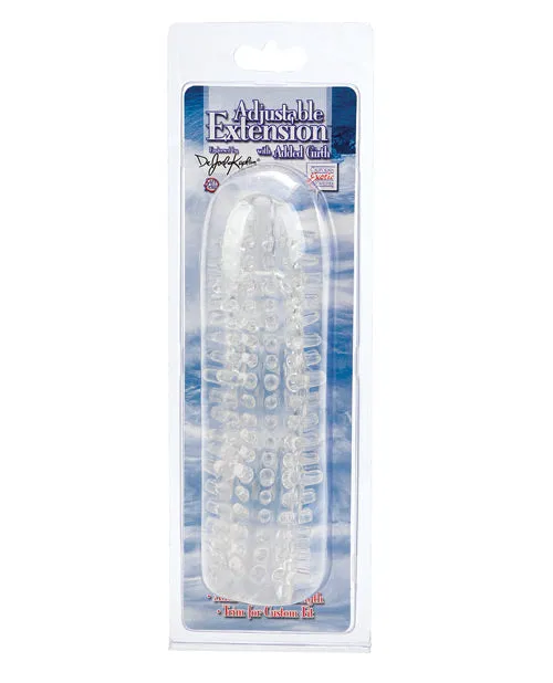 CalExotics Male Sex Toys Dr Joel Kaplan Adjustable Extension Added Girth