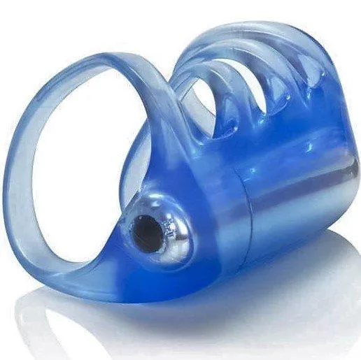 Male Sex Toys California Exotics Vibrating Cage Cock Ring