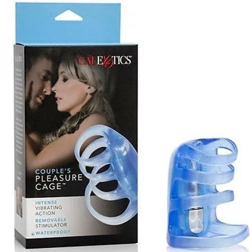Male Sex Toys California Exotics Vibrating Cage Cock Ring