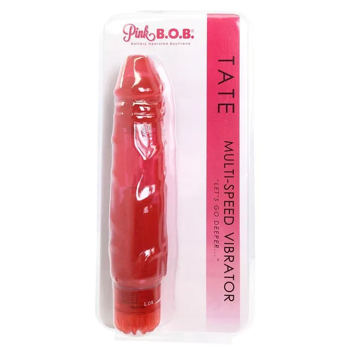 Pink BOB Vibrators Tates Veined Vibe