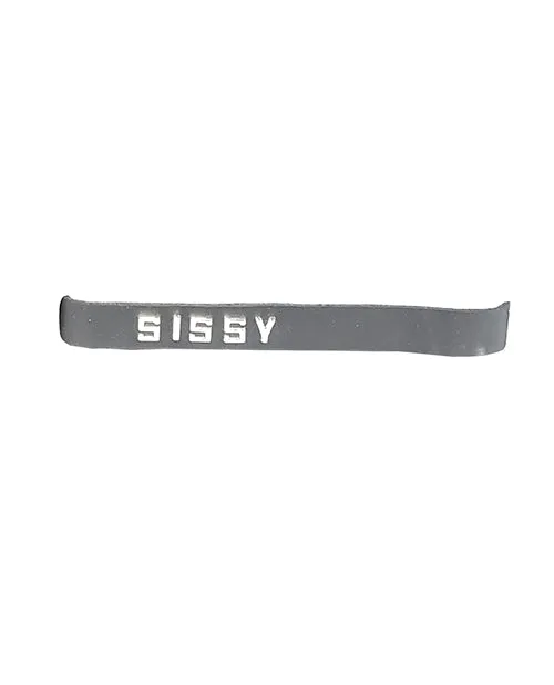 Restraints Spartacus Spartacus Sissy Leather Collar