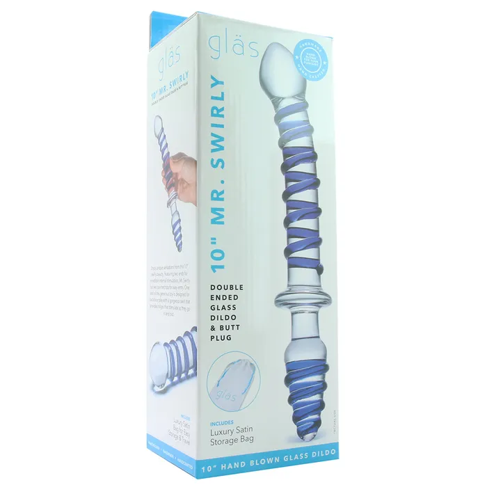 Anal Electric Eel gls 10 Inch Mr Swirly Double Dildo Butt Plug Anal Electric Eel gls 10 Inch Mr Swirly Double Dildo Butt Plug
