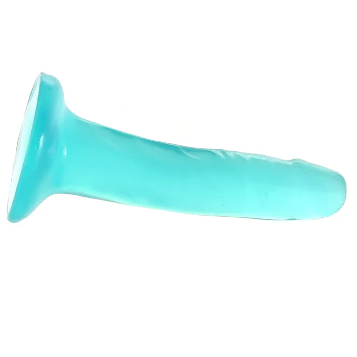 Blush Dildos B Yours Plus Hard n Happy 5 Inch Jelly Dildo in Teal Blush Dildos B Yours Plus Hard n Happy 5 Inch Jelly Dildo in Teal