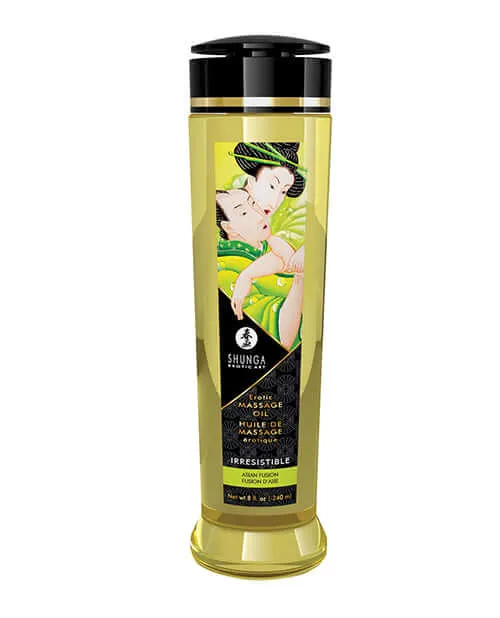 Couples Shunga Massage Oil Asian Fuzion Irresistible 8 Oz from Shunga Erotic Art Couples Shunga Massage Oil Asian Fuzion Irresistible 8 Oz from Shunga Erotic Art