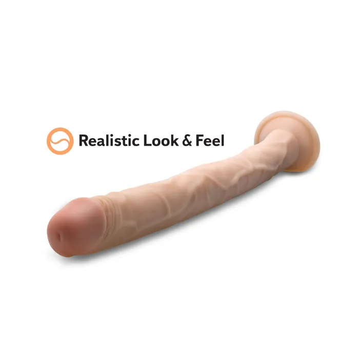 Dildos Blush Dr Skin By Blush 19 Inch Long Realistic Dildo Beige