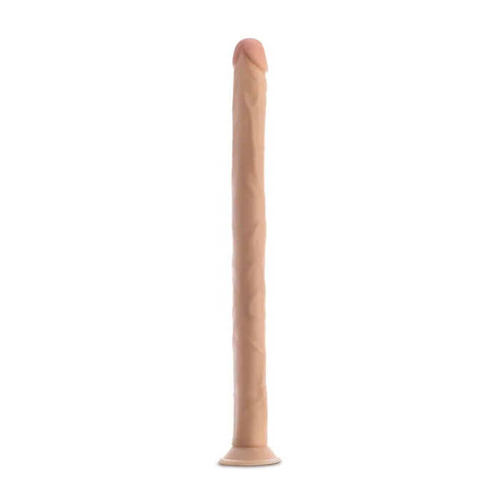 Dildos Blush Dr Skin By Blush 19 Inch Long Realistic Dildo Beige