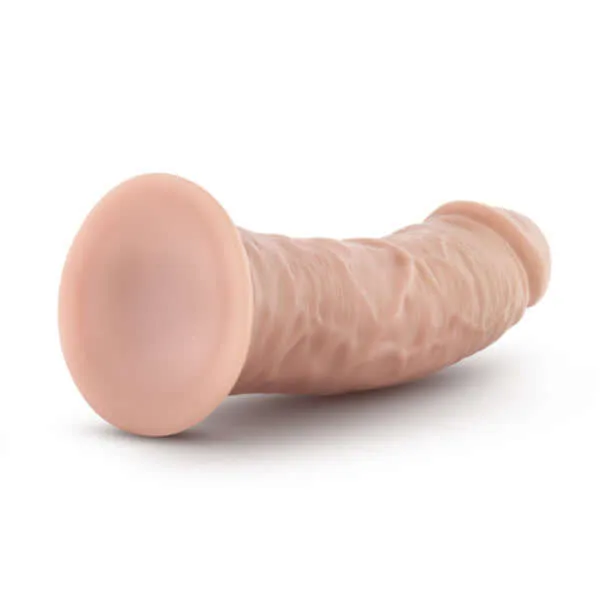 Dildos Blush Novelties Dr Skin 8 inches Cock With Suction Cup Base Vanilla Beige