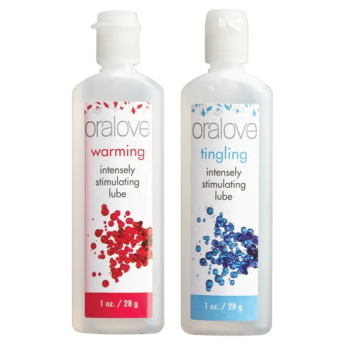 Female Sex Toys DOC JOHNSON Oralove Dynamic Duo LubeWarming Tingling