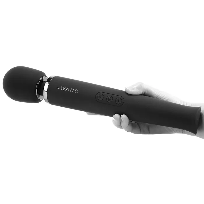 Le Wand Rechargeable Massager in Black Le Wand Female Sex Toys