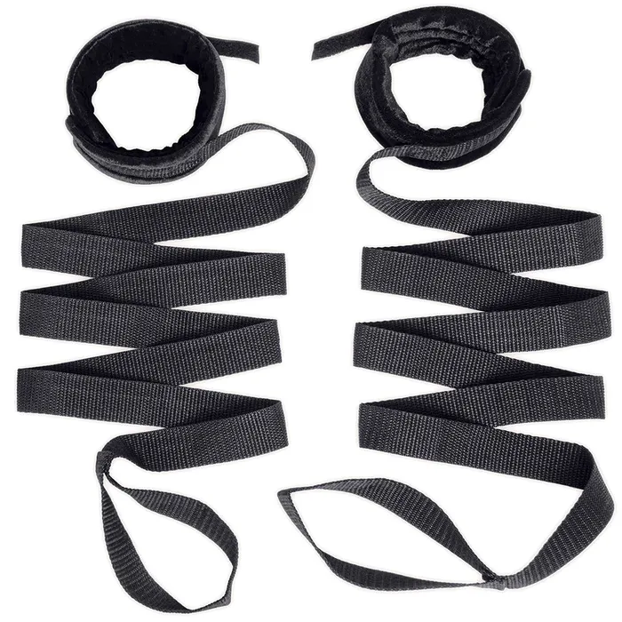 Lux Fetish Bondage Bed Strap Flogger Kit Electric Eel Couples