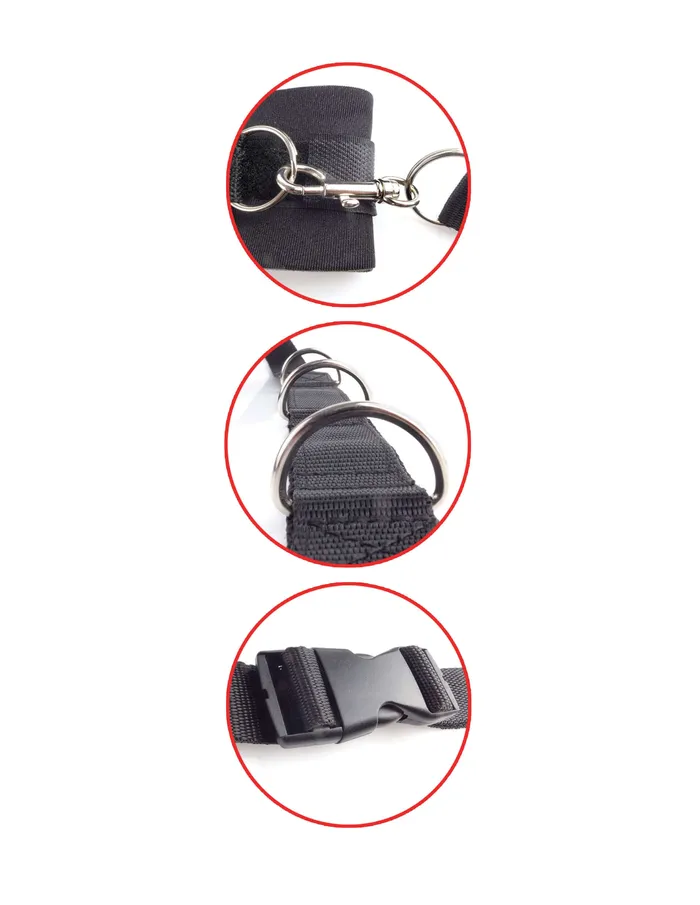 Pipedream Products Female Sex Toys FETISH FANTASY ULTIMATE BED RESTRAINT SYSTEM 
