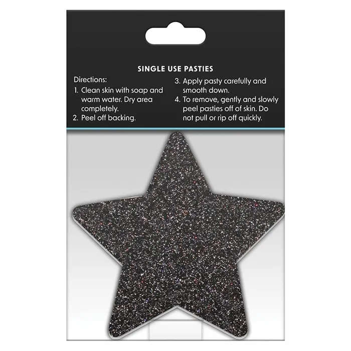 Pretty Pasties Glitter StarsBlkGold NS NOVELTIES Vibrators Pretty Pasties Glitter StarsBlkGold NS NOVELTIES Vibrators