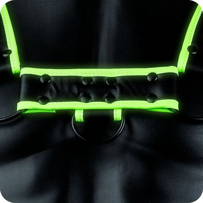 Shots Toys Female Sex Toys Ouch Glow In the Dark Bulldog Harness XL Shots Toys Female Sex Toys Ouch Glow In the Dark Bulldog Harness XL