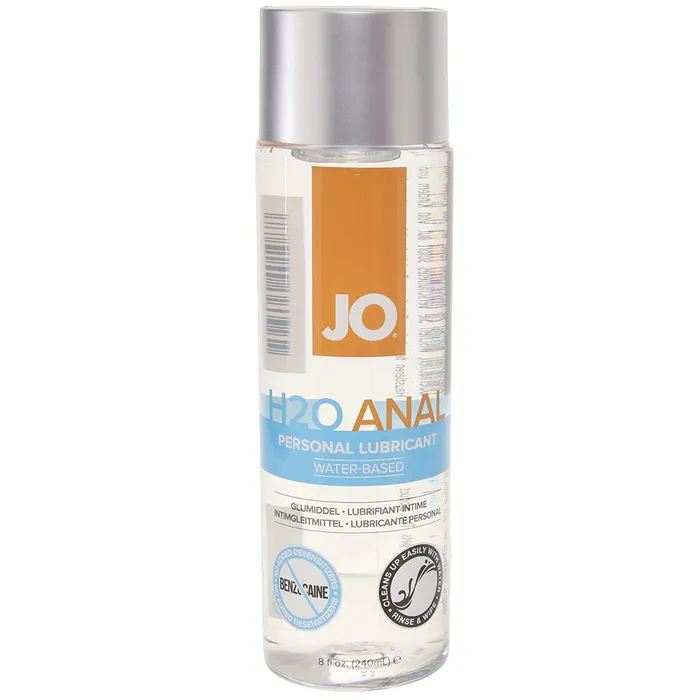 System Jo Anal H2O Personal Anal Lubricant in 8oz237ml