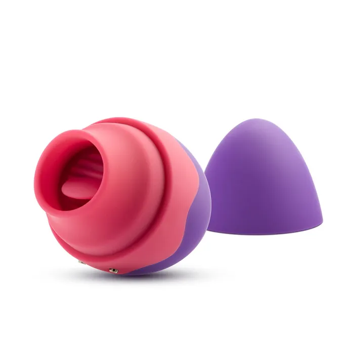 Vibrators Blush Aria By Blush Flutter Tongue 7Function Flicking Tongue Clitoris Stimulator Made From Satin Smooth PlatinumCured Silicone