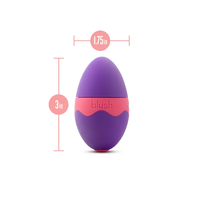 Vibrators Blush Aria By Blush Flutter Tongue 7Function Flicking Tongue Clitoris Stimulator Made From Satin Smooth PlatinumCured Silicone
