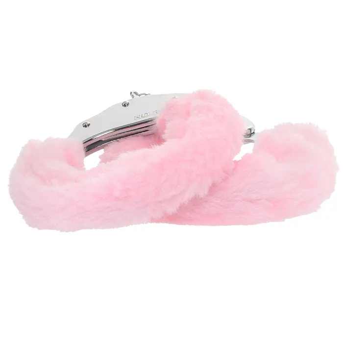 Vibrators Blush Tempasia Beginner Fuzzy Cuffs in Pink
