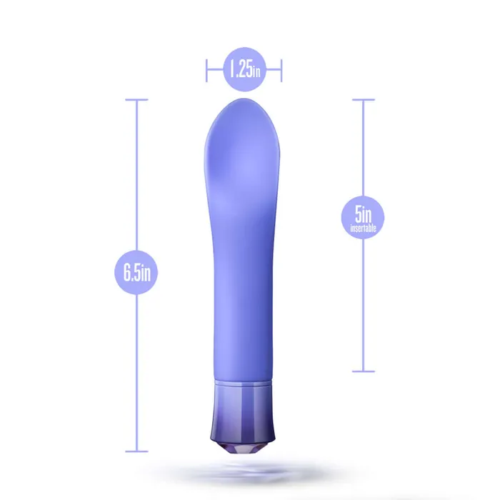 Vibrators Oh My Gem Enrapture Tanzanite Pink Vibrator Pure Pleasure by Blush Novelties Blush Novelties