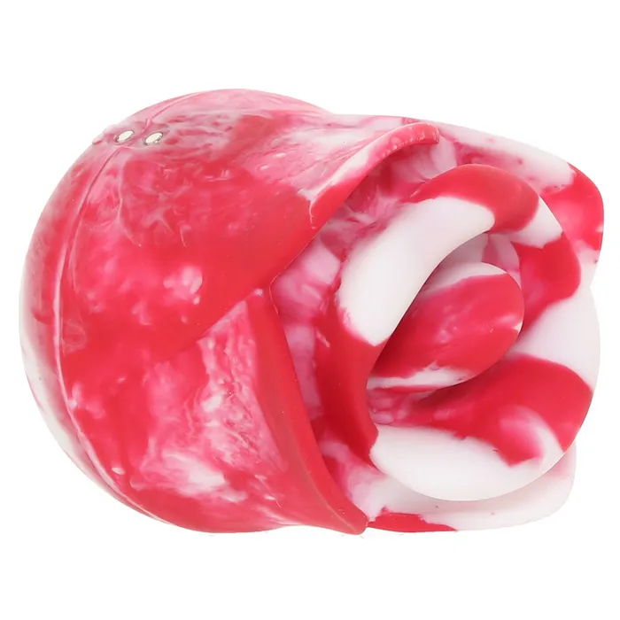 Vibrators XR Brands Lickgasm Sweet Kiss Clitoral Vibe in Swirl