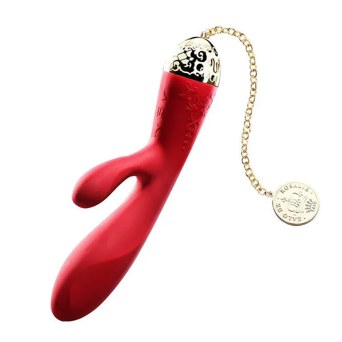 Vibrators ZALO ZALO Rosalie Rabbit Appcontrolled Rechargeable Vibrator Bright Red