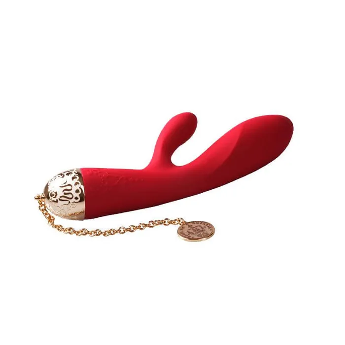 Vibrators ZALO ZALO Rosalie Rabbit Appcontrolled Rechargeable Vibrator Bright Red