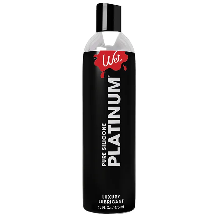 WET Lubricants Wet Platinum Luxury Silicone Based Lubricant 16oz