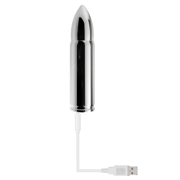 Zero Tolerance Full Metal Love 5 inches Vibrating Bullet Evolved Novelties Anal